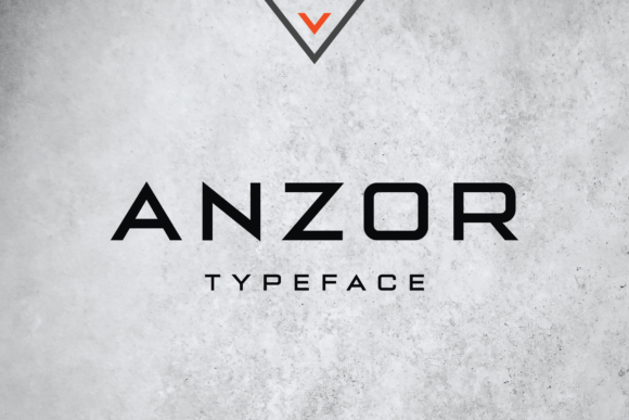 Anzor: A Futuristic Wide Font for Bold Editorial Design