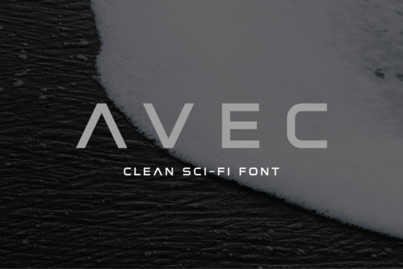 Avec: A Modern Sci-Fi Font for Bold Branding