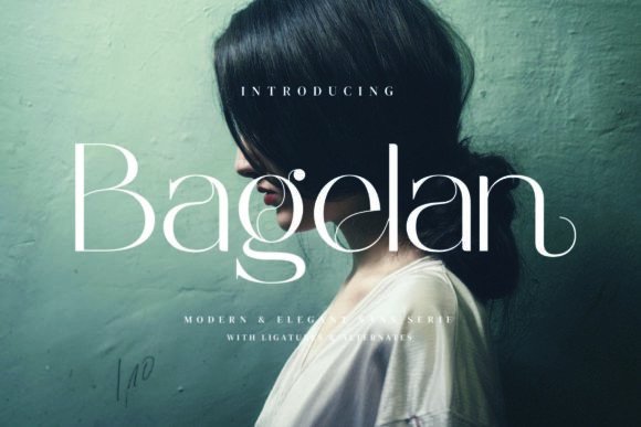 Bagelan: A Minimalist Sans Serif Font for Modern Campaigns