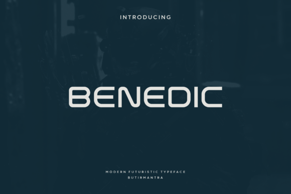 Benedic: A Sleek Sans Serif Font for Futuristic Branding