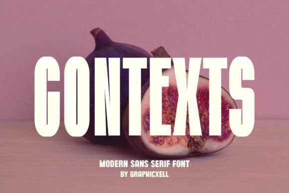 Contexts: The Minimalist Sans Serif Font for Brands