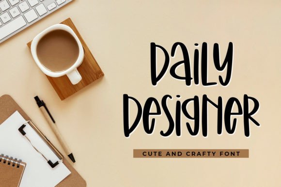 Daily Designer: A Playful Sans Serif Font for Editors