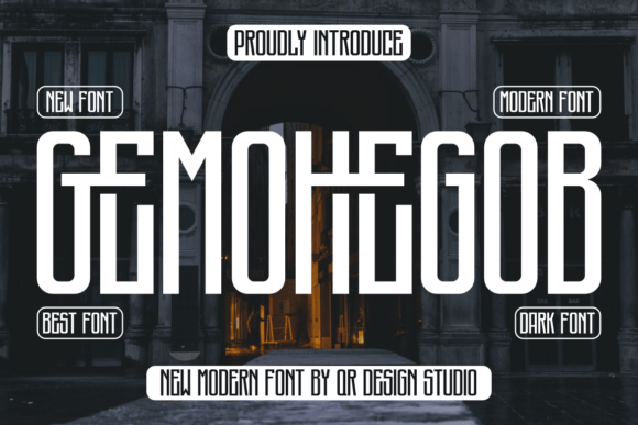 Gemohegob: The Bold Serif Font for Editorial Design
