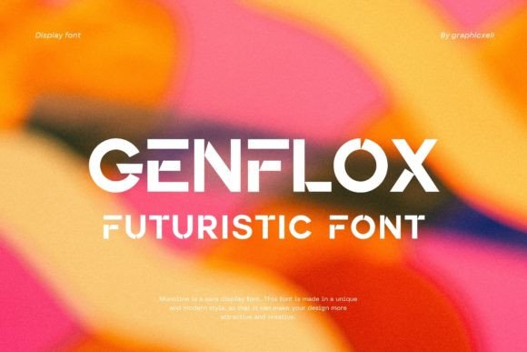 Genflox: The Futuristic Sans Serif Font for Modern Business Branding