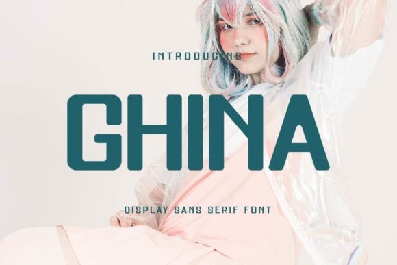 Ghina Font: Minimalist Typeface for Elegant Branding