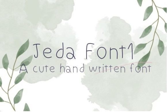 Jeda: The Quirky Handwritten Font for Marketers