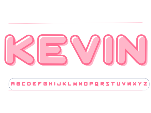 Kevin: A Distinctive Sans Serif Font for Crafters