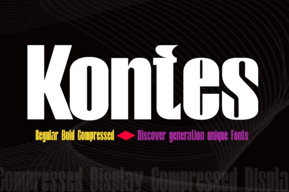 Kontes: The Elegant Sans Serif Font for Business