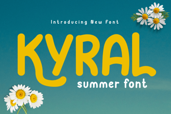 Kyral: A Sans Serif Font for Summer Editorial Design