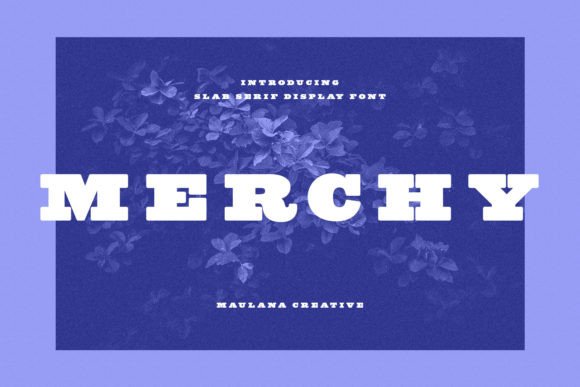 Merchy: A Bold Serif Font for Branding