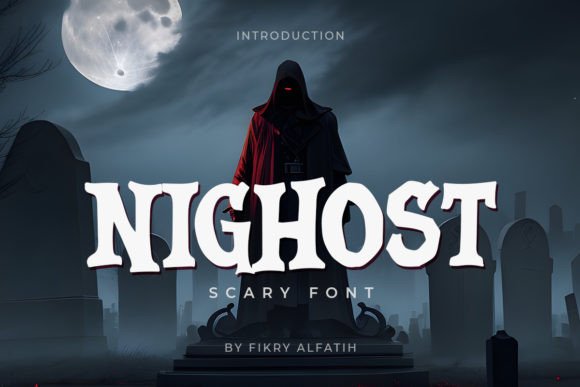 Nighost: A Spooky Sans Serif Font for Web Design
