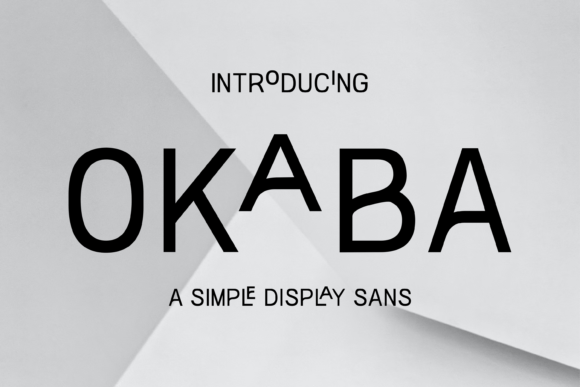 Okaba: The Bold Serif Font for Editorial Design