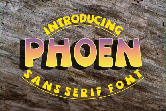 Phoen: The Bold Sans Serif Font for Marketers