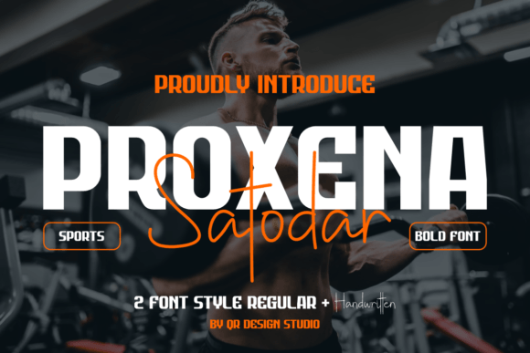 Proxena Satodar: A Bold Font for Business Branding