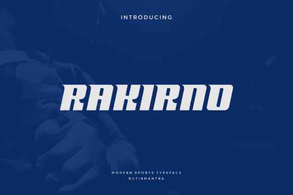 Rakirno: A Modern Display Font for Bold Campaigns