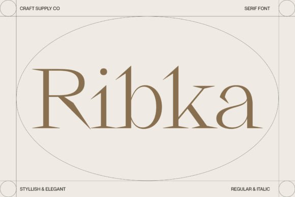 Ribka: The Elegant Pointed Serif Font for Web Design