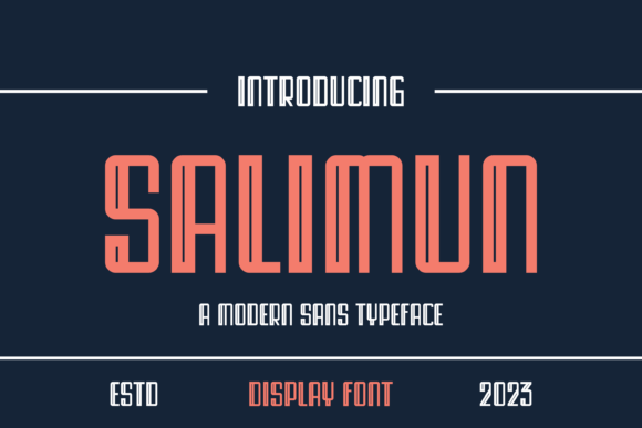 Salimun: How a Bold Serif Font Can Elevate Your Small Business Branding