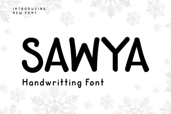 Sawya: A Captivating Display Typeface for Editors
