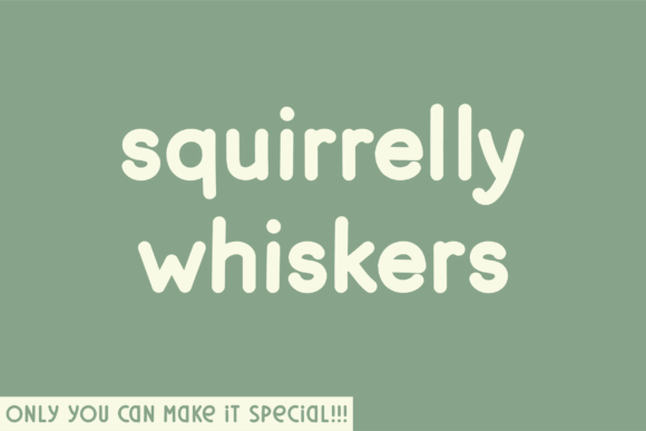 Squirrelly Whiskers: A Vintage Sans Serif Review