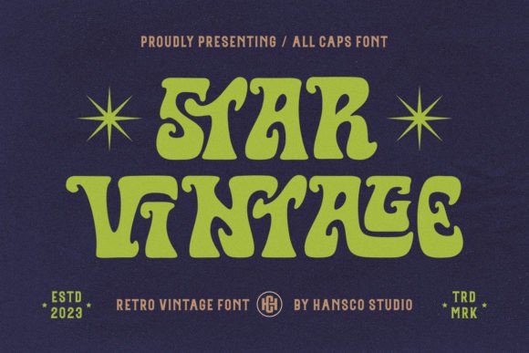 Star Vintage: A Retro Serif Display Font Review