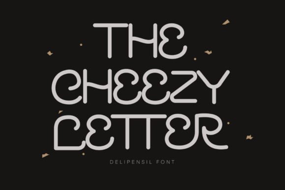 The Cheezy Letter: A Playful Handwritten Font for Brands