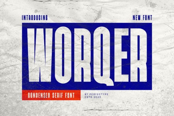 Worqer: A Balanced Sans Serif for Modern Web Design