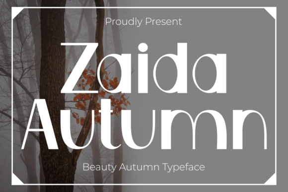 Zaida Autumn: A Warm Sans Serif for Modern Design
